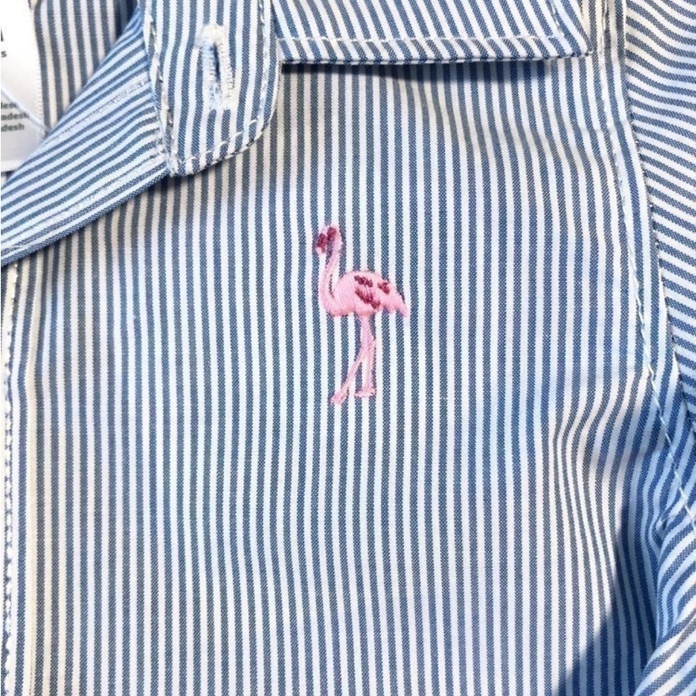 New Boy’s Carter’s 2pc Set- Poplin Shirt & Shorts - Picture 4 of 5